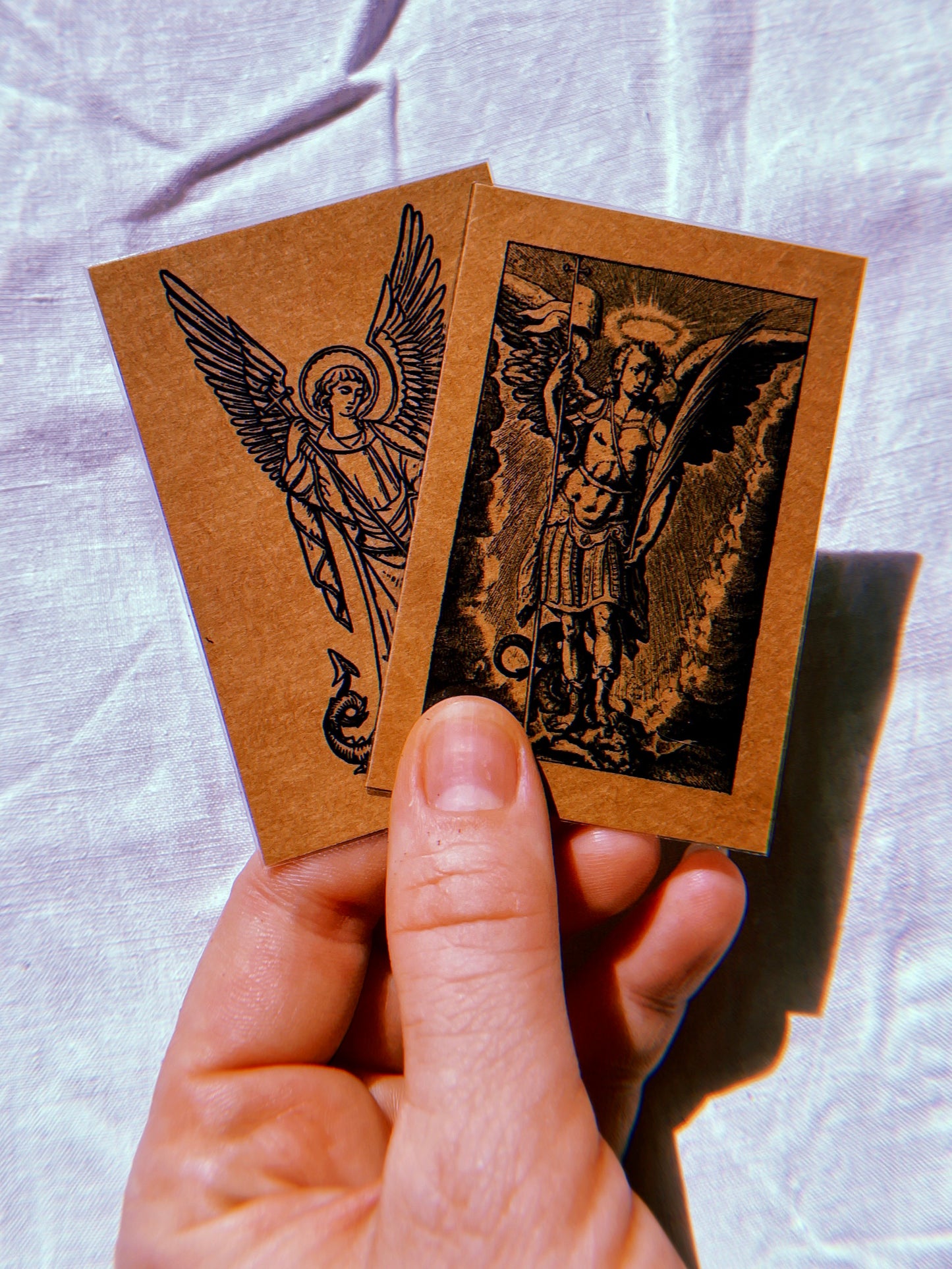 Archangel Saint Michael Mini Prayer Card : 5 Pack